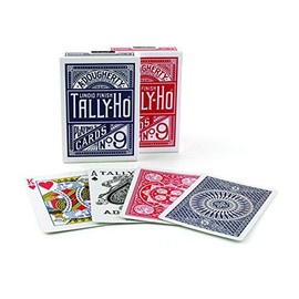 Tally Ho Circle Blue Back Playing Cards