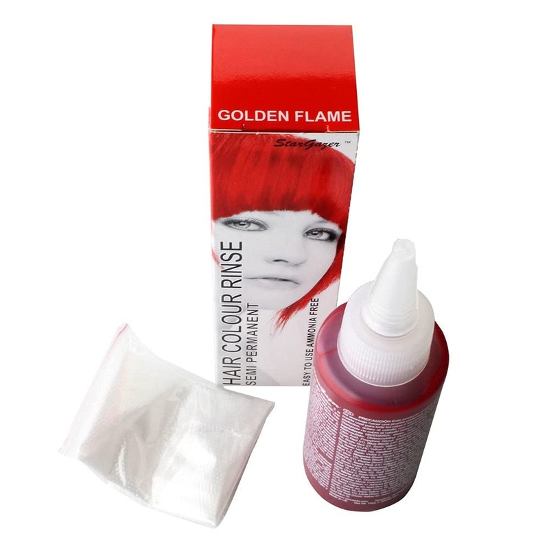 Stargazer Semi-Permanent Conditioning Hair Colour – Golden Flame Hair 70ml