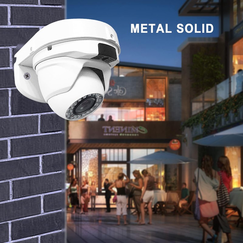 WiTi Universal Wall Mount Bracket for Dome Security Camera,Deep Base