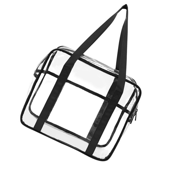 Baluue Clear PVC Cosmetic Storage Bag Portable Travel Organizer for