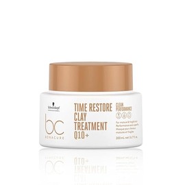 BONACURE - Time Restore Mascarilla Tratamiento de Arcila Q10 200 ml, Cuidado Intensivo del Cabello Maduro, Protege el Cabello y Cuero Cabelludo,...   