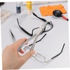 COHEALI Eyeglass Nose Pad Adjustment Pliers Multi Use Stainless Steel