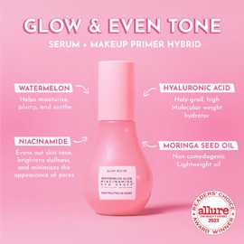 Glow Recipe Glow Recipe Watermelon Glow Niacinamide Dew Drops 40 ml, Hyaluronic Acid, Vitamin E, for Hydration