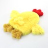 Tamu style Dog Chicken Crinkle Toy, Plush Squeaky 14 Inches,