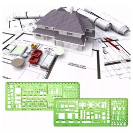 Veraly Reglas De Plantilla De Dibujo Arquitectura Multifuncional