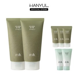 Hanyul Young Artemisia Cleansing Absorbent Pack Foam 120ml x 2 / 한율 어린쑥 클렌징 흡착 팩폼 120ml x 2개