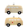 Hamburger WEIHNACHTSKONTOR® Christmas Tree Decoration VW Bus Ambulance Transport Car