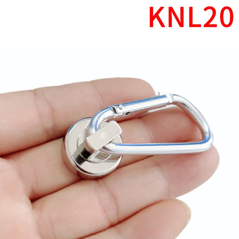 DrivePro Magnetic Hooks – Heavy Duty Swivel Carabiner Design, Refrigerator