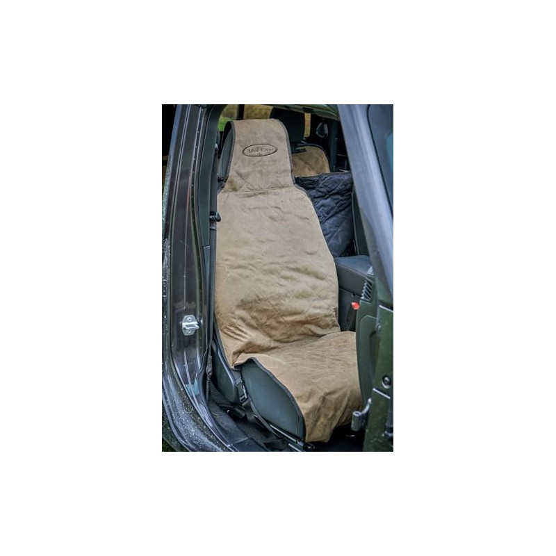 Mud River MR7773 Fitted Shotgun Seat Cover, Taupe