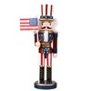 PRETYZOOM Nutcracker Figurine Wooden Nutcracker Soldier Christmas Wood Ornaments Christmas