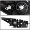 LSAILON Fit For Mazda 3 2010-2013 Headlight Assembly Black Housing
