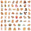 220 Pcs Kawaii Capybara Stickers Cute Capybara Party Favors Supplies