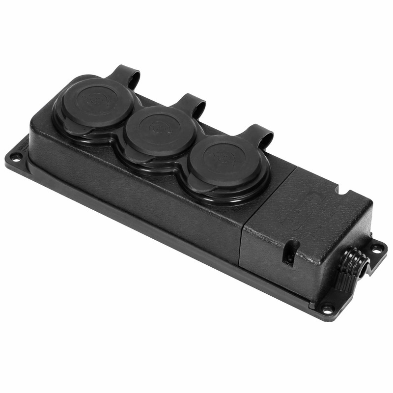 Miratic Workshop Schuko Plug Outdoor Waterproof IP44 230 V 16