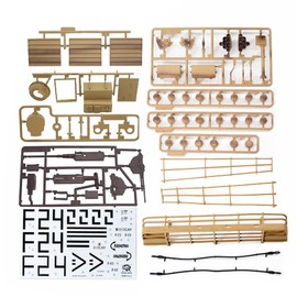 JIAFANRC DIY Accessory Full Set for HL Henglong 3918 1/16 RC Tank U.S. M1A2 Abrams