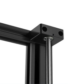 3D Printer Parts Aluminum Z-Axis Leadscrew Top Mount Fixing Bracket Z-Rod Bearing Holder CR10Z Shaft Screw Fixing Plate CNC Sheet Metal Stents 8 mm Screw Connection Parts For Ender-3 Ender-3 PRO /