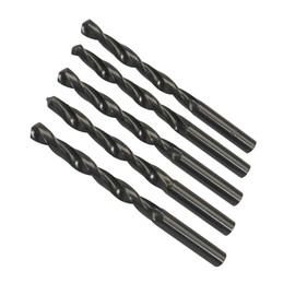 Dapetz ® Quality 5Pk Metric HSS-R Jobber Bits 10mm Hand Tool Drills Use Cooling Agent & Drill at Slow speeds for Best Results in Metals HSS-R roll Forged 4341 high Speed Steel
