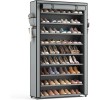 LANTEFUL 10-Tier Shoe Rack Organizer 40 Pair Tall Shoe Shelf