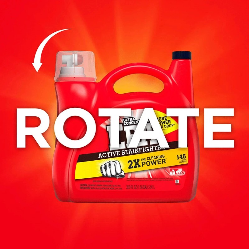 Era Active Stainfighter Liquid Laundry Detergent, 146 loads (200 fl.