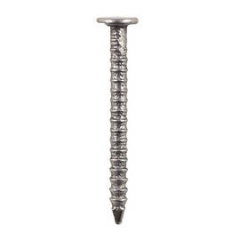 TIMCO BAR25P Round Wire 75 x 3.75-1kg Bag Bright Annular Ring Shank Nails, Silver, 25 x 2.00, Set of 150 Pieces