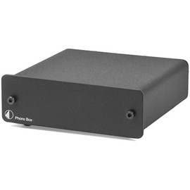 Pro-Ject Phono Box (DC), MM/MC Phono preamp with low noise ICs, Black