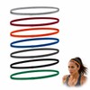 7 Piezas Diademas Deportivas, Bandas Elásticas Antideslizantes para Cabello