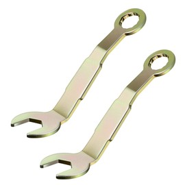 Sarini Pack of 2 Pocket Door Wrench Bi-fold Cabinet Door Pivot Adjustment Tool 3/8 Inch Open Wrench Quick Door Alignment Sliding and Folding