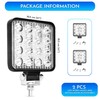Didarenba LED Work Light 12 V 24 V 2 Pieces