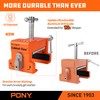 PONY 4-Pack Cabinet Clamps, 8510 Cabinet Claw, Face Frame Clamps