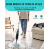 Steam Mop Floor Steamer Scrubber: Hardwood Tile Laminate and Vinyl