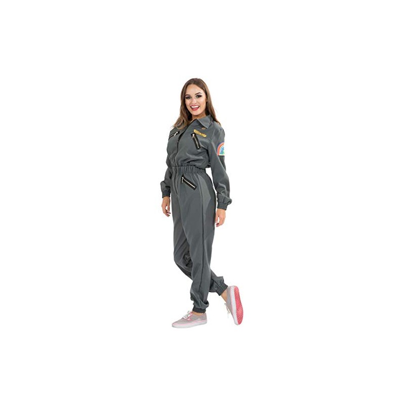 Retro Sci-Fi Hero Women's Costume Medium