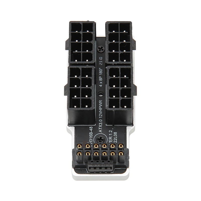 ATX 4 8P Up Angled Adapter 32P To 16P 600W