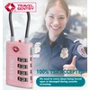 ANVIL 4 Digit Luggage Locks, TSA Locks for Luggage, Advanced