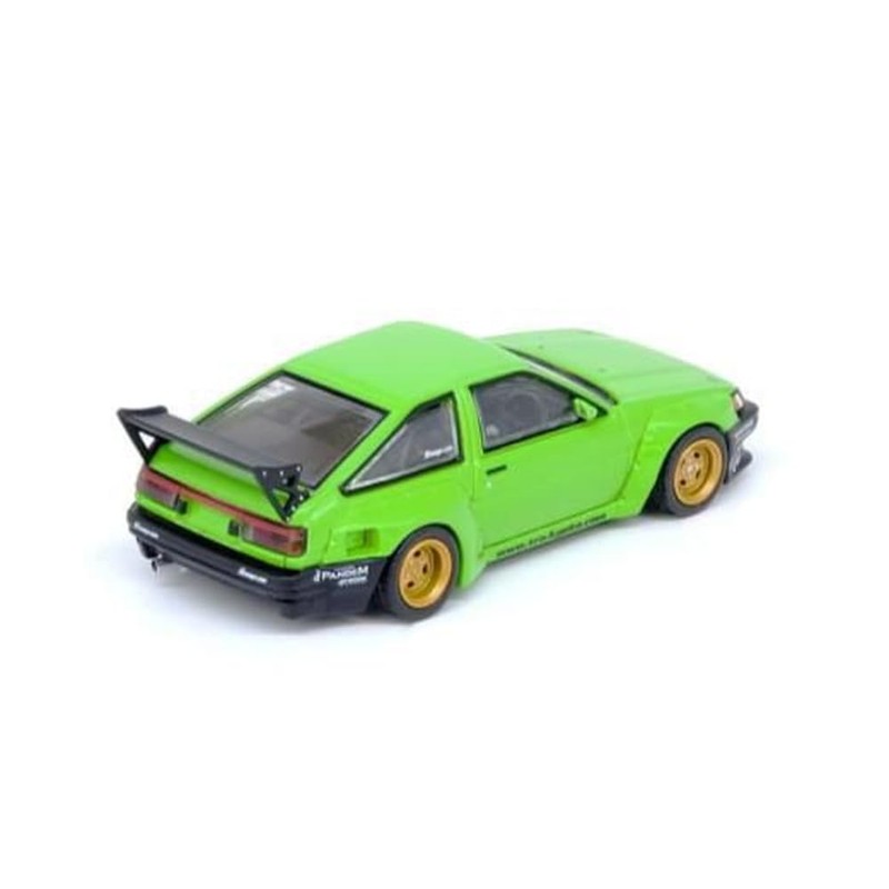 Inno Models 1/64 TOYOTA AE86 Levin PANDEM ROCKET BUNNY GREEN
