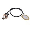 BQLZR Piezo Transducer Pickup 0.25inch Jack Mic Contact for Acoustic