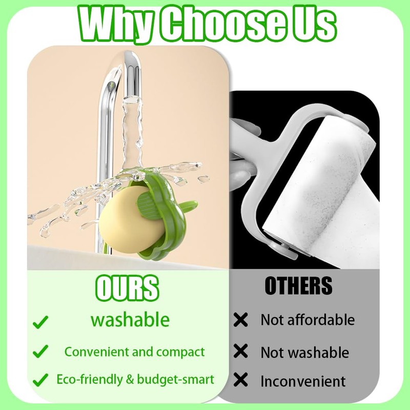 Mini Lint Roller, Reusable Lint Rollers for Pet Hair, Washable