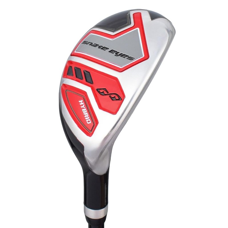 Snake Eyes Golf Boys Junior 8-Piece Set Ages 9-12 Black/Red