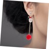 COLLBATH Elegant Christmas Tree Earrings Tassel Earring for Women Party