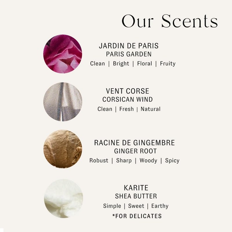 Maison France Luxe Laundry Detergent, Plant based French Soap, 1000ml,