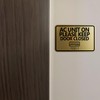 Classic Framed AC Unit On Please Keep Door Closed Sign