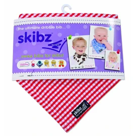 SKIBZ Dribble Bib - Red Gingham
