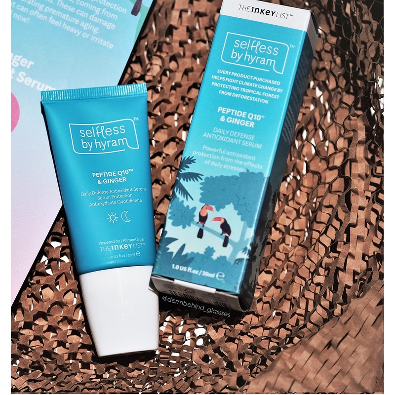 Selfless by Hyram Peptide Q10 and Ginger Daily Defense Antioxidant
