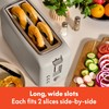 bella 4 Slice Slim Toaster, Fits-anywhere™ Kitchenware, 6 Setting Shade
