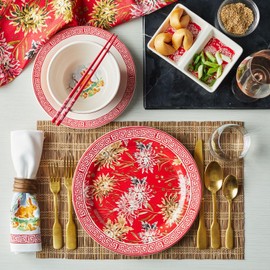 Sur La Table Round Marquina Marble Board, 12", Black