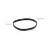 2Pcs Band Saw Tire Rubber Black Tire Replacement Part Width