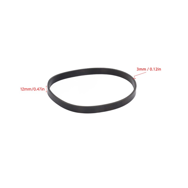 2Pcs Band Saw Tire Rubber Black Tire Replacement Part Width