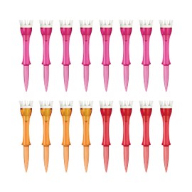 Tabata GV8007 Golf Tee, Tiered Plastic Tee, 1.9 inches (48 mm), Set of 8 x 2, Limited Color