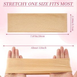 QIUTIMIY Headbands for Women Non Slip - 6 Pack Soft Stretchy Cotton Hair Bands for Women’s Hair – Fashion Sports Headbands for Yoga, Workout, Running, Gym, Daily Wear（Style 5）