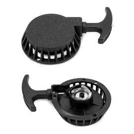 QWORK® Motorcycle Pull Starter 47CC 49CC, Aluminum Pull Starter Part, Black, for Mini ATV, Dirt Bike, Motorcycle