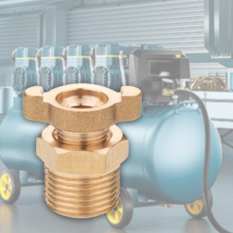 Colcolo Air Compressor Drain Valve Compressor Tank Replacement Portable Leakproof
