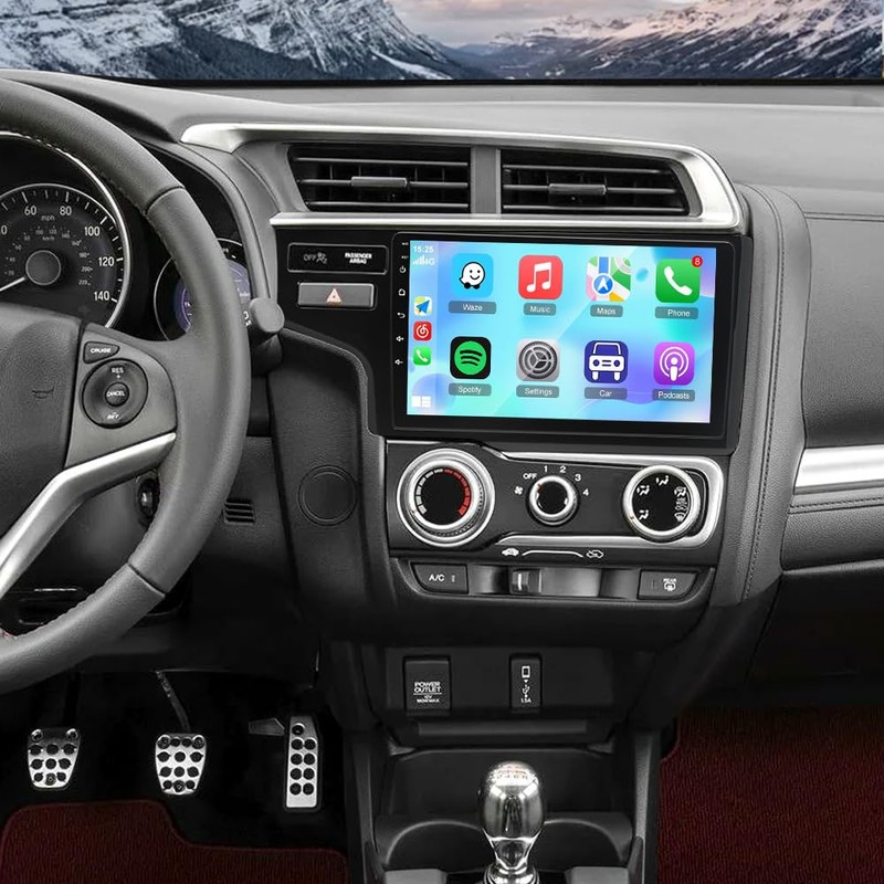9 Inch Android 13 Car Stereo for Honda Fit 2014-2018